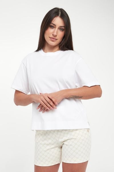 T-shirt damski Tyla JOOP!. T-shirty damskie JOOP!, xxs, bez wzorów, bez kołnierzyka. W wyprzedaży za 287.20 zł.