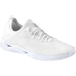 Buty halowe Kempa Wing Lite 2.0 Game Changer. Białe buty sportowe męskie Kempa, bez zapięcia, do piłki ręcznej. W wyprzedaży za 507.50 zł.