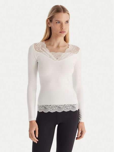 Ysabel Mora Bielizna termoaktywna górna 70033 Biały Slim Fit. Biała bielizna termoaktywna damska ysabel mora, m, bez wzorów, z syntetyku, bez ramiączek. Za 129.99 zł.