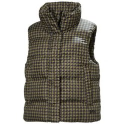 Damska kurtka bez rękawów Helly Hansen Jade. Brązowe kurtki damskie Helly Hansen, na zimę, bez wzorów, z puchu, bez kaptura. Za 675.50 zł.