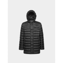 Kurtka GEOX M4625F Czarny. Czarne kurtki sportowe męskie Geox, m, bez wzorów, z puchu, trekkingowe. Za 860.99 zł.