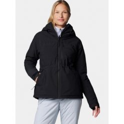 Kurtka Narciarska Damska Columbia Powdered Peak. Czarne kurtki damskie Columbia, l, bez wzorów, bez kaptura, narciarskie. W wyprzedaży za 800.00 zł.