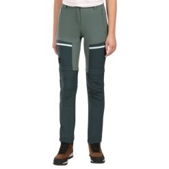 Damskie spodnie outdoorowe 2 w 1 Kilpi HOSIO-W. Brązowe spodnie sportowe damskie Kilpi, xs, bez wzorów, z nylonu, trekkingowe. Za 380.74 zł.