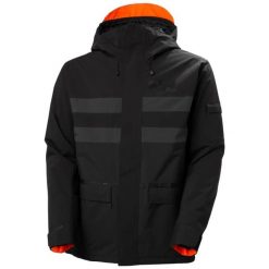 Kurtka narciarska Helly Hansen ULLR D Fram. Czarne kurtki snowboardowe damskie Helly Hansen, bez wzorów, bez kaptura, narciarskie. Za 1,186.50 zł.