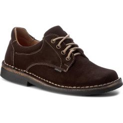 Półbuty GREGOR - 01108 Welur Ciemny Brąz. Brązowe półbuty na co dzień męskie Gregor, z materiału. Za 159.00 zł.