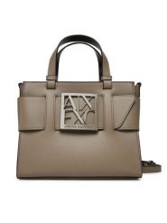 Armani Exchange Torebka 942690 0A874 U6242 Brązowy. Brązowe torebki do ręki damskie Armani Exchange, bez wzorów, ze skóry, bez dodatków. Za 659.99 zł.