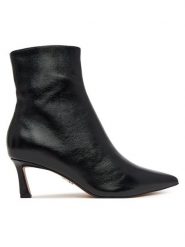 Steve Madden Botki Lulah 11003282 Czarny. Czarne botki damskie Steve Madden, ze skóry, bez obcasa, na szpilce, bez zapięcia. Za 639.99 zł.