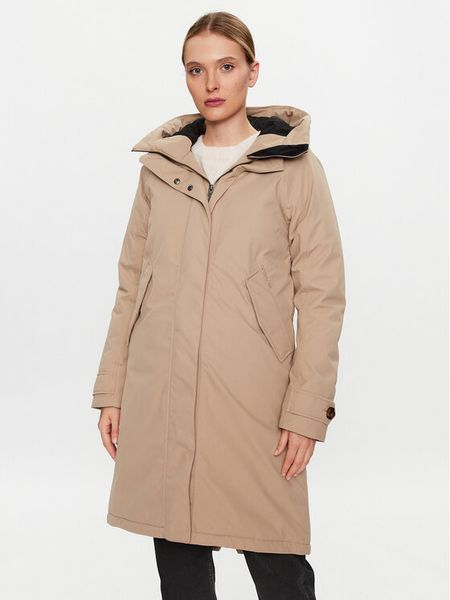 Didriksons Parka Luna 504379 Beżowy Regular Fit. Brązowe kurtki damskie Didriksons, bez wzorów, z syntetyku, bez kaptura. Za 1,119.00 zł.