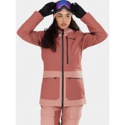 Kurtka Narciarska Damska Fundango Poplar ECO. Czerwone kurtki snowboardowe damskie Fundango, bez wzorów, bez kaptura, narciarskie. Za 679.90 zł.