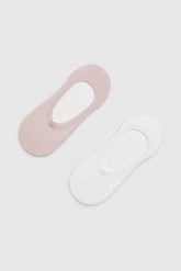 Skarpety 2-pack. Skarpety damskie MOODO, bez wzorów, z bawełny. Za 27.99 zł.