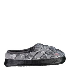 Kapcie damskie domowe ocieplane CMP DOORSTEPS LYINX futerko antypoślizgowe. Szare kapcie damskie CMP, bez wzorów, z futra. Za 162.75 zł.