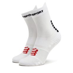 Skarpety długie Compressport. Białe skarpety męskie Compressport, bez wzorów. Za 89.99 zł.