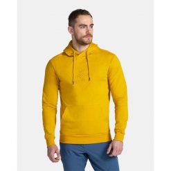 Męska bawełniana bluza z kapturem Kilpi LAGOA-M. Szare bluzy męskie Kilpi, m, bez wzorów, z bawełny, z kapturem. Za 174.18 zł.