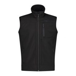 Kurtka softshell bez rękawów CMP. Czarne kurtki męskie CMP, xl, bez wzorów, z materiału, z kapturem. Za 297.70 zł.