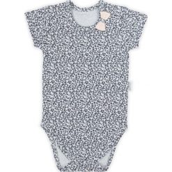 NICOL Body niemowlęce wyprawka krótki rękaw Pola Nicol szara panterka 68. Szare body niemowlęce NICOL, bez wzorów, bez ramiączek. Za 30.99 zł.