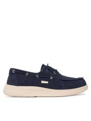 Liu Jo Półbuty 7B5007 PX002 Granatowy. Niebieskie półbuty na co dzień męskie Liu Jo, ze skóry, bez zapięcia. Za 299.99 zł.