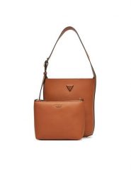Guess Torebka HWBG69 74040 Brązowy. Brązowe torebki do ręki damskie Guess, z aplikacjami, ze skóry, bez dodatków. Za 519.99 zł.