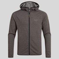 Bluza rozpinana męska Craghoppers NosiLife Deft Hood Jacket. Czarne bluzy męskie Craghoppers, m, bez wzorów, bez kaptura, trekkingowe. Za 340.99 zł.