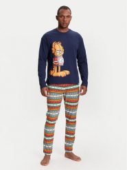 United Colors Of Benetton Piżama 37MW4P02J Granatowy Regular Fit. Niebieskie piżamy męskie United Colors Of Benetton, l, bez wzorów, z bawełny, bez ramiączek. Za 279.99 zł.