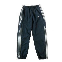 Second life - Spodnie dresowe męskie Adidas na cardio - Jak nowy. Niebieskie spodnie sportowe męskie Adidas, l, bez wzorów, z dresówki, do biegania. Za 127.76 zł.