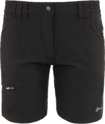 Damskie spodenki Mckees Etna czarne. Czarne szorty sportowe damskie Erima, l, bez wzorów, z elastanu, sportowe, trekkingowe. Za 184.99 zł.