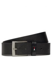 Tommy Hilfiger Pasek Męski Adan 3.5 Seasonal Texture AM0AM12165 Czarny. Czarne paski damskie Tommy Hilfiger, bez wzorów, ze skóry. Za 289.99 zł.