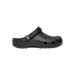 Buty do chodzenia Crocs Classic Unisex. Czarne obuwie sportowe damskie Crocs, bez wzorów, z materiału, do pływania. Za 199.00 zł.
