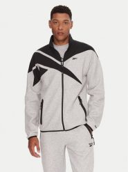Reebok Bluza RK25142CCM Szary Regular Fit. Szare bluzy męskie Reebok, m, bez wzorów, z syntetyku, bez kaptura. Za 379.99 zł.