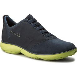Półbuty GEOX - U Nebula B U52D7B 01122 CF43S Navy/Lime Green. Niebieskie półbuty na co dzień męskie Geox, z materiału. W wyprzedaży za 339.00 zł.