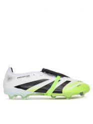 Adidas Buty do piłki nożnej Predator Pro Fold-Over Tongue Firm Ground JS4071 Biały. Białe buty sportowe męskie Adidas, ze skóry, bez zapięcia. Za 489.99 zł.