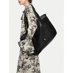 Torebka Badura. Czarne torebki do ręki damskie Badura, bez wzorów, bez dodatków. Za 229.99 zł.