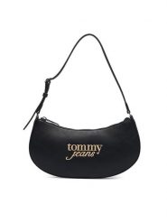 Tommy Jeans Torebka Tjw Must Shoulder Bag AW0AW19047 Czarny. Czarne torebki do ręki damskie Tommy Jeans, bez wzorów, z jeansu, bez dodatków. Za 329.99 zł.