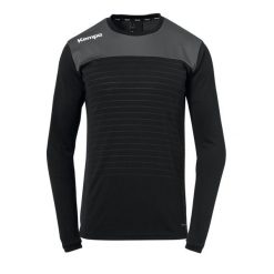 Bluza z długim rękawem emotion Kempa. Czarne bluzy sportowe męskie Kempa, xl, bez wzorów, bez kaptura, do piłki ręcznej. W wyprzedaży za 106.15 zł.