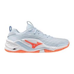 Damskie buty halowe Mizuno Wave Stealth Neo 2.1. Niebieskie obuwie sportowe damskie Mizuno, bez wzorów, z gumy, na fitness i siłownię, mizuno wave. Za 805.75 zł.
