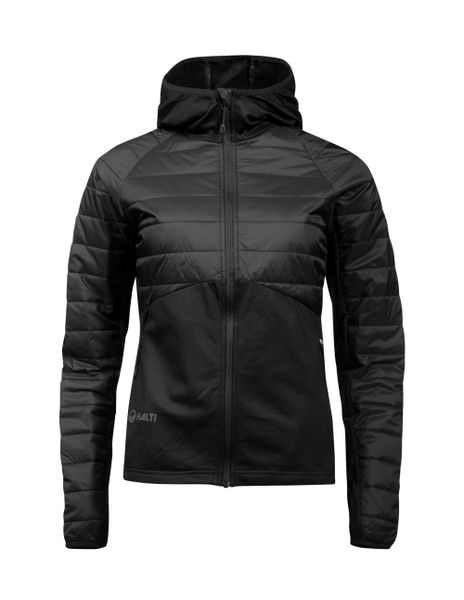Kurtka damska Halti Dynamic Insulation. Czarne kurtki damskie Halti, s, bez wzorów, z elastanu, bez kaptura. Za 644.99 zł.