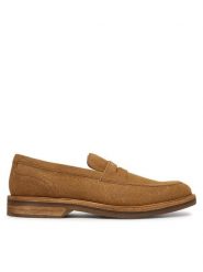 Clarks Półbuty Aldwin Step 26186450 Brązowy. Brązowe półbuty na co dzień męskie Clarks, ze skóry, bez zapięcia. Za 469.99 zł.