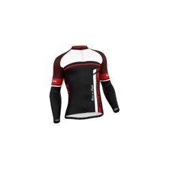 Bluza rowerowa męska FDX Cycling Thermal Long Sleeve Jersey S. Brązowe bluzy męskie FDX, z nadrukiem, z jersey. Za 219.90 zł.