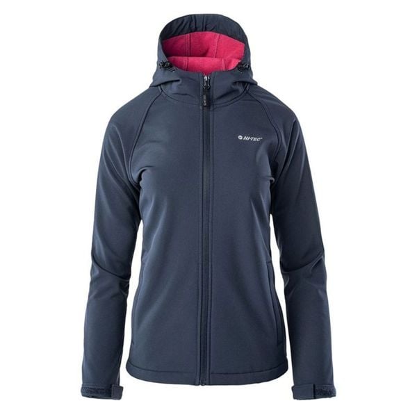 Kurtka damska Softshell Hi-Tec Lady Neti - szara, Rozmiar S. Szare kurtki damskie Hi-tec, l, bez wzorów, z dzianiny. Za 144.99 zł.