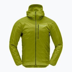 Kurtka przeciwwiatrowa męska NORRONA Faketind Aero60 Zip Hood. Żółte kurtki męskie NORRONA, l, bez wzorów, z elastanu, bez kaptura. Za 989.99 zł.