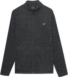 4f Bluza 4F M 4FSS23TFLEM052 czarny melanż. Czarne bluzy męskie 4f, m, bez wzorów, bez kaptura. Za 96.33 zł.