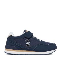 Sneakersy Beverly Hills Polo Club. Niebieskie trampki i tenisówki chłopięce Beverly Hills Polo Club, bez wzorów, bez zapięcia. Za 179.99 zł.