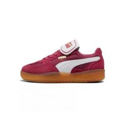 Buty sportowe damskie Puma Palermo Moda. Czerwone obuwie sportowe damskie Puma, bez wzorów, z nylonu, trekkingowe. Za 347.55 zł.