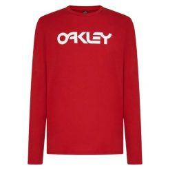 Koszulka z długim rękawem Oakley Mark II 2.0. Czerwone bluzki z długim rękawem męskie Oakley, m, bez wzorów, bez kołnierzyka. Za 132.50 zł.