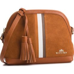 Torebka WITTCHEN - 87-4E-221-5 Brązowy. Brązowe torebki do ręki damskie Wittchen, z materiału. Za 539.00 zł.
