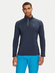 Rossignol Koszulka techniczna RLMML07 Granatowy Regular Fit. Niebieskie koszulki sportowe męskie Rossignol, m, bez wzorów, z syntetyku, bez kołnierzyka, bez ramiączek, narciarskie. Za 308.00 zł.