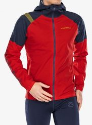 Kurtka do biegania męska La Sportiva Pocketshell Jacket. Czerwone kurtki męskie La Sportiva, l, bez wzorów, do biegania. Za 771.90 zł.