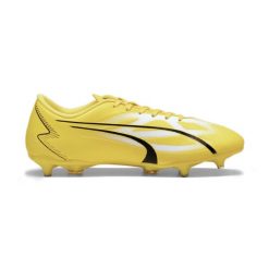 Buty Piłkarskie Puma Ultra Play Mxsg Dorosłych. Żółte buty sportowe męskie Puma, z syntetyku, bez zapięcia, do piłki nożnej. W wyprzedaży za 227.65 zł.