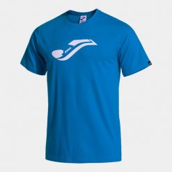 Koszulka Joma Combi Street. Niebieskie koszulki sportowe męskie Joma, s, bez wzorów, z bawełny, bez kołnierzyka, bez ramiączek, do piłki nożnej. Za 123.00 zł.