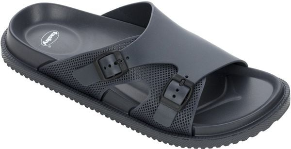 Šlepetės unisex YATES 75463 21 42/43 grey. Szare klapki męskie Blue. Za 89.06 zł.