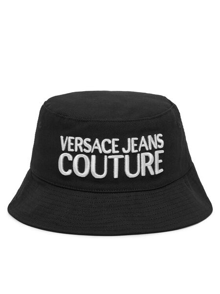 Versace Jeans Couture Kapelusz 78VAZK04 Czarny. Czarne czapki i kapelusze damskie Versace Jeans Couture, bez wzorów, z bawełny. Za 219.99 zł.